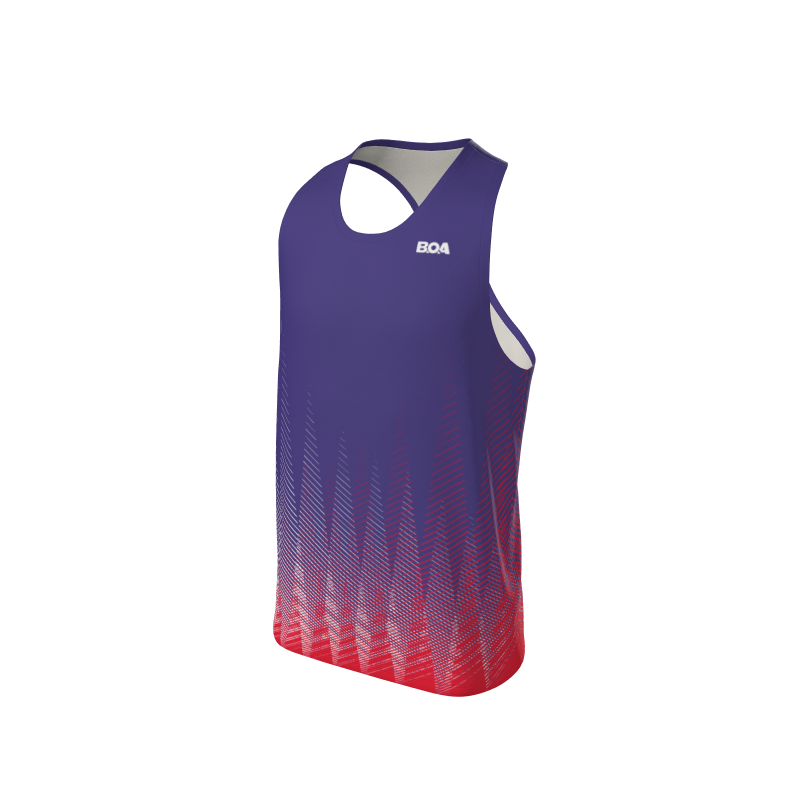 Men's Full Custom Uniforms Slash Custom Men's Standard Racerback Singlet. (x 4)