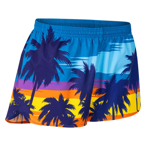 Men's Sunrise Vibes 3" Half Split Shorts