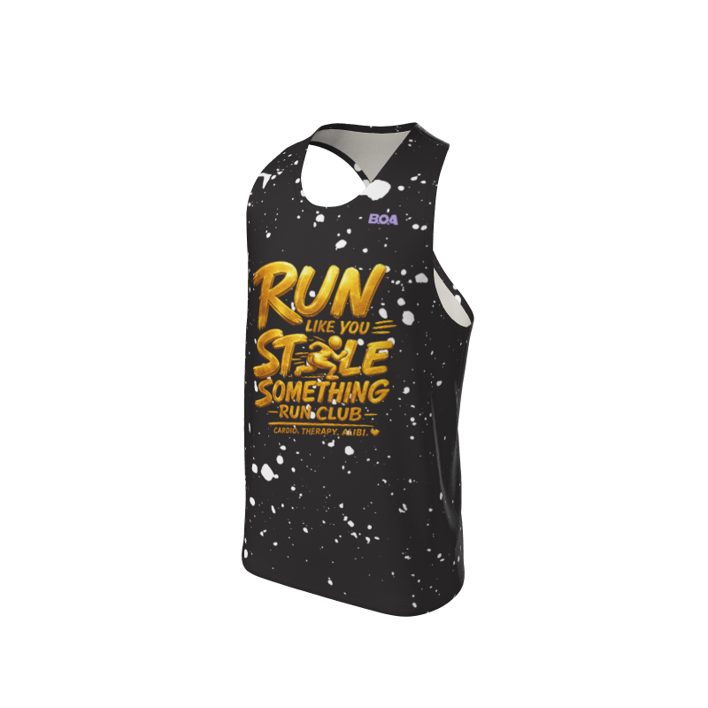 Men's Full Custom Uniforms Splatter Custom Men's Premium Racerback Singlet. (x 1)
