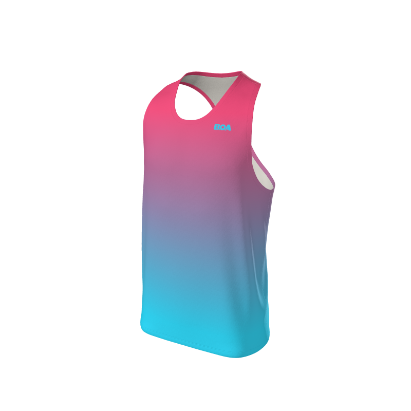 Men's Full Custom Uniforms Fade Custom Men's Premium Racerback Singlet. (x 1)