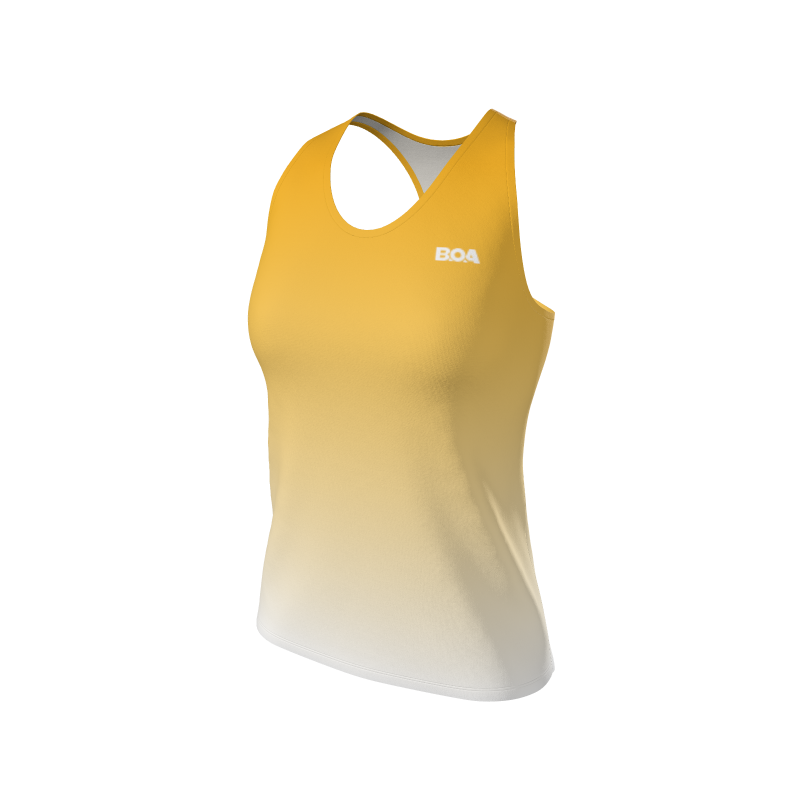 Women's Full Custom Uniforms Fade Custom Women's Premium Interval Singlet. (x 1)