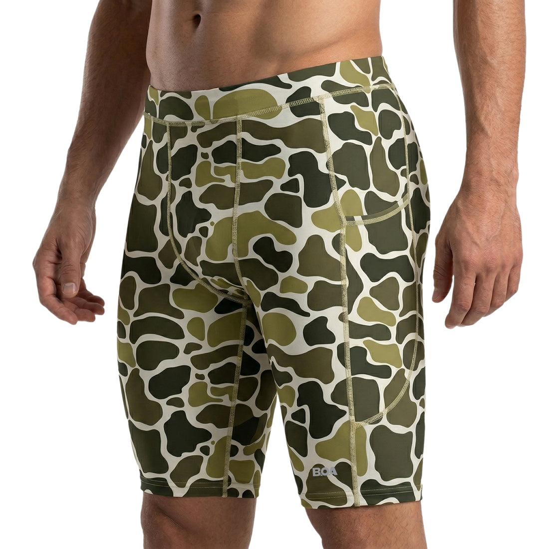 Men's B.O.A Constrictor Plus Half Tight -  Urban Camo Khaki