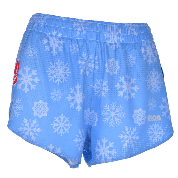 Women's Slay All Day Christmas AeroPro 3" Split Shorts