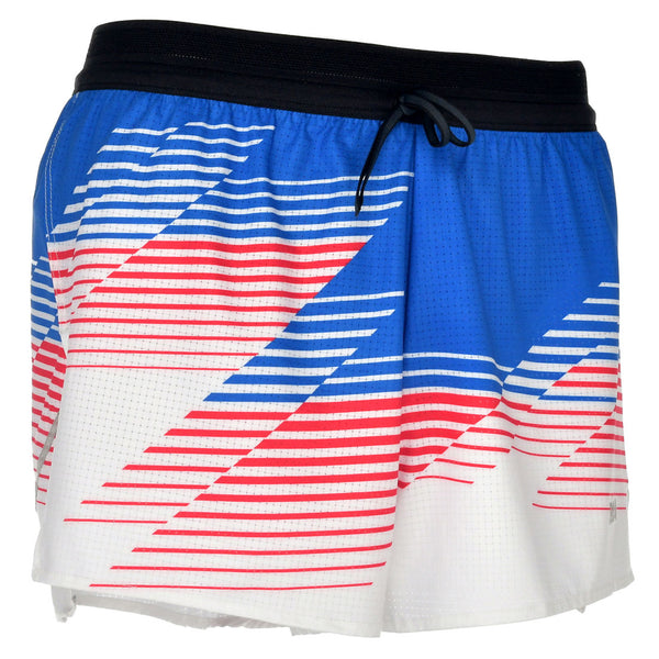 Men's AeroPro 3" Half Split Shorts- TEAM USA