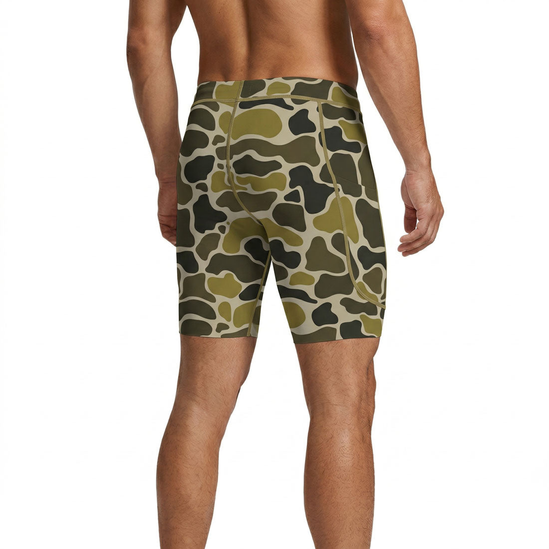 Men's 9" Titan Half Tight -  Urban Camo Khaki
