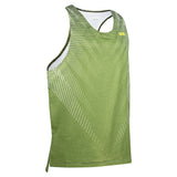 MEN'S VAPOR LITE RACING SINGLET- ARMOR GREEN