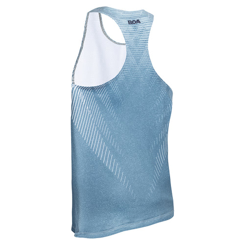 MEN'S VAPOR LITE RACING SINGLET- ARMOR GREY