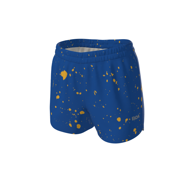 Men's Full Custom Uniforms Splatter Custom Men's 1" Elite Split Short. (x 1)