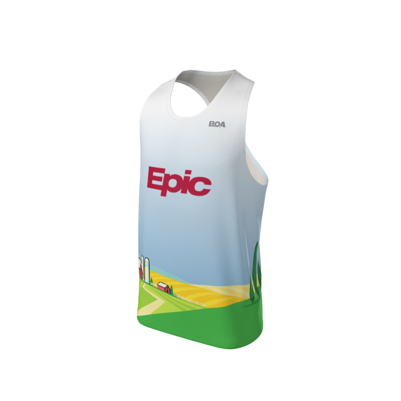Men's Full Custom Uniforms Fade Custom Men's Standard Racerback Singlet. (x 4)
