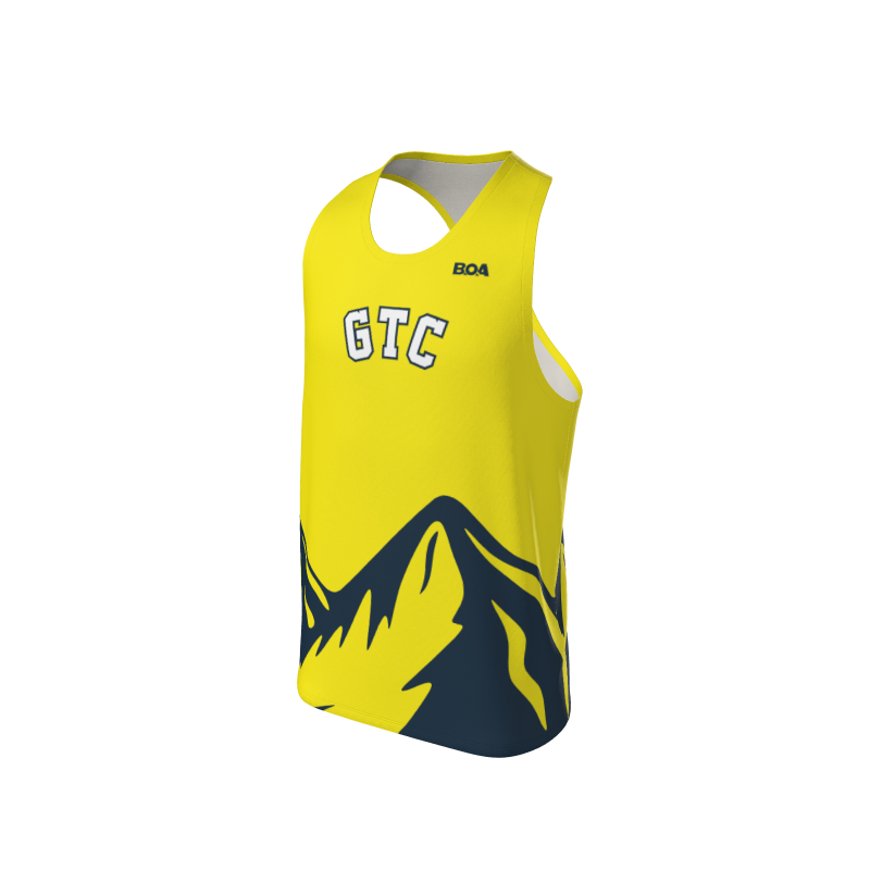 Men's Custom Mountains Custom Men's Premium Racerback Singlet. (x 3)