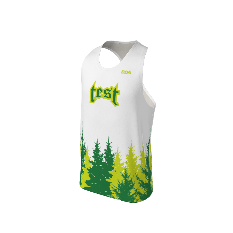Men's Custom Trees Custom Men's Premium Racerback Singlet. (x 4)