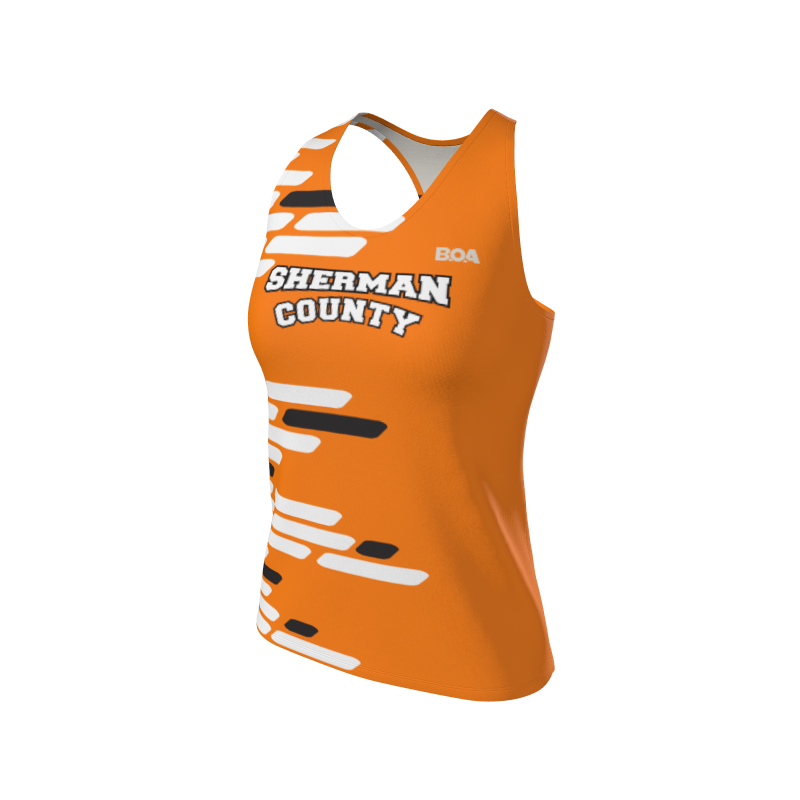 Women's Full Custom Uniforms Morse Custom Women's Premium Interval Singlet. (x 2)