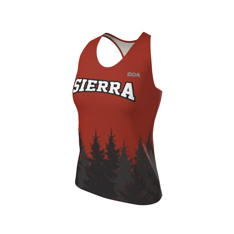 Women's Full Custom Uniforms Trees Custom Women's Premium Interval Singlet. (x 10)