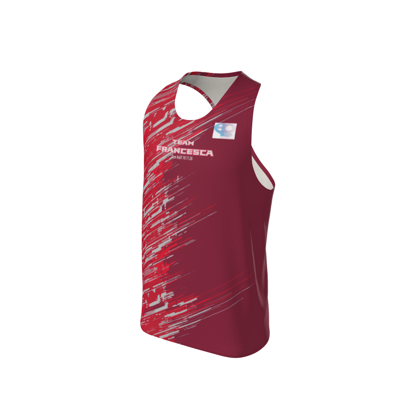 Men's Full Custom Uniforms Oblique Custom Men's Premium Racerback Singlet. (x 1)