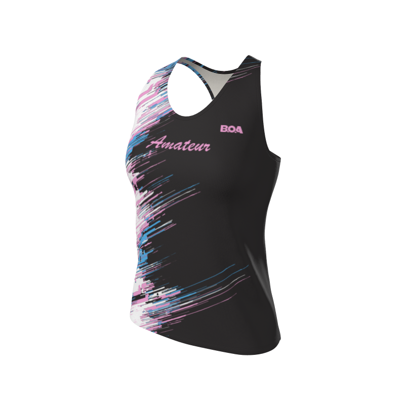 Women's Full Custom Uniforms Oblique Custom Women's Standard Interval Singlet. (x 18)