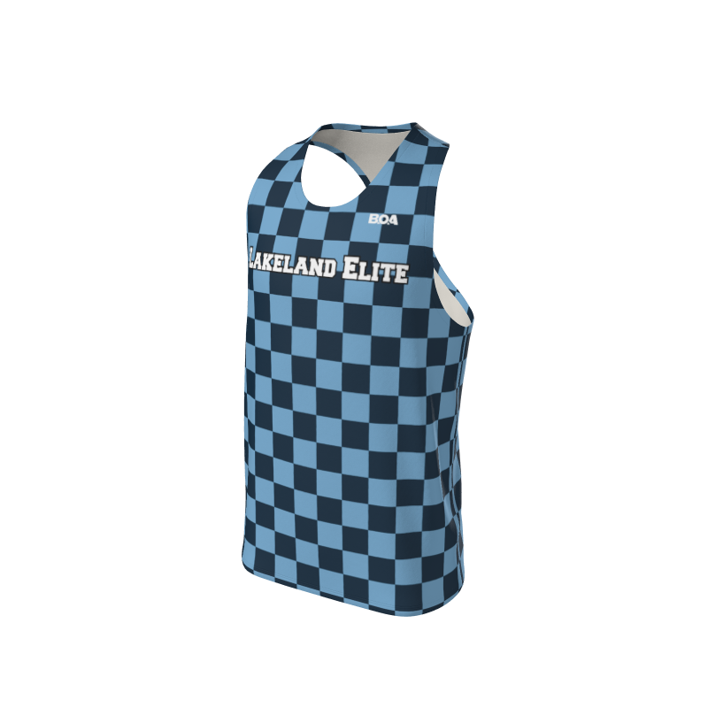 Men's Custom Checkerboard Custom Men's Premium Racerback Singlet. (x 14)
