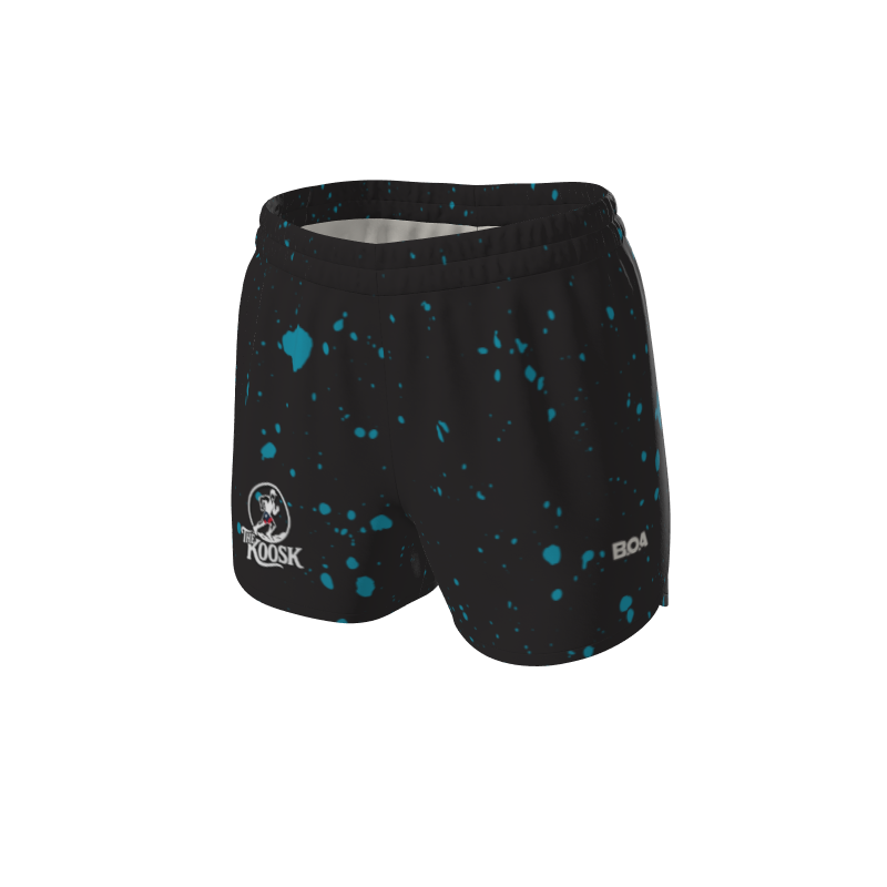 Men's Custom Splatter Custom Men's 1" Elite Split Short. (x 1)