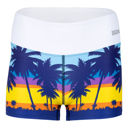 PRINTED FIT SHORT- FLOWER POWER