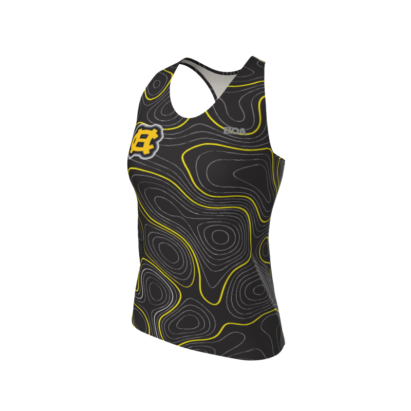 Women's Full Custom Uniforms Topographic Custom Women's Premium Interval Singlet. (x 1)