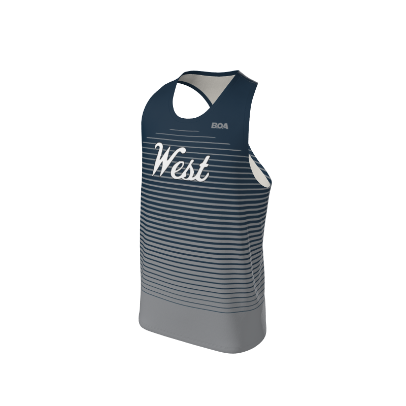 Men's Full Custom Uniforms Rows Custom Men's Premium Racerback Singlet. (x 15)