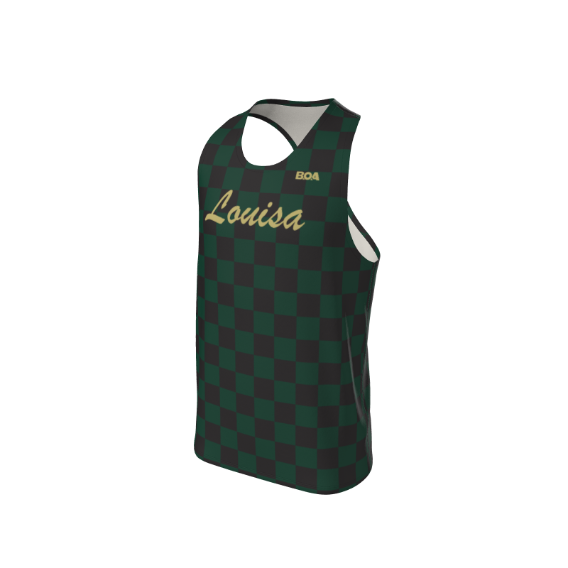 Men's Custom Checkerboard Custom Men's Standard Racerback Singlet. (x 1)