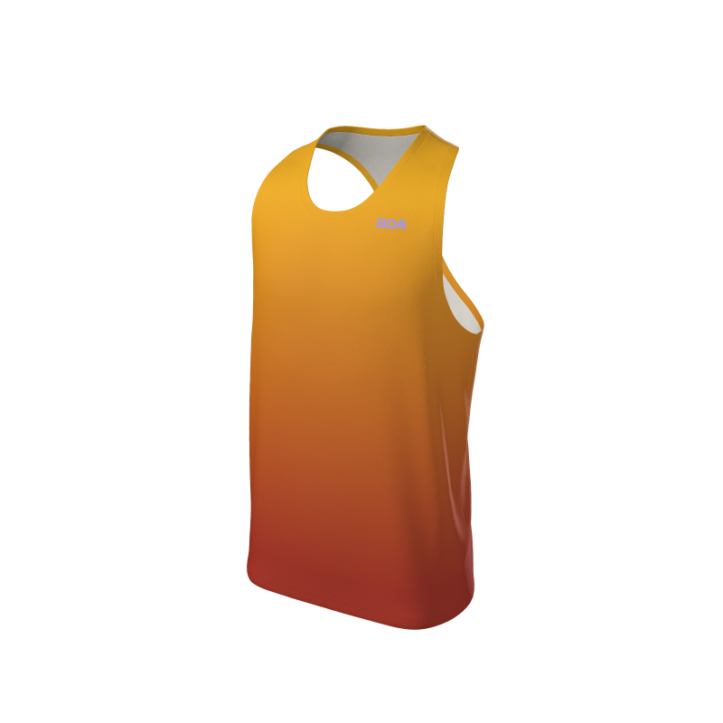 Men's Full Custom Uniforms Fade Custom Men's Premium Racerback Singlet. (x 1)