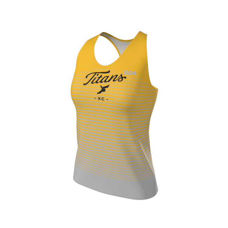Women's Full Custom Uniforms Rows Custom Women's Standard Interval Singlet. (x 4)
