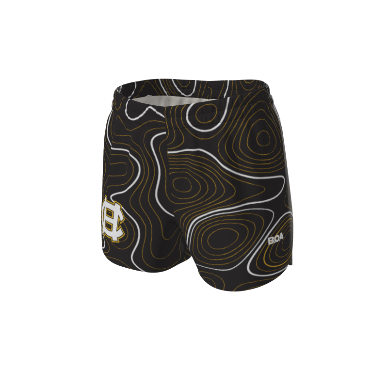 Men's Full Custom Uniforms Topographic Custom Men's 1" Elite Split Short. (x 11)
