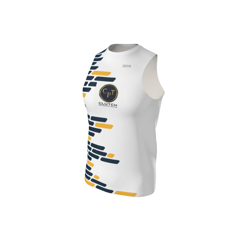 Men's Full Custom Uniforms Morse Custom Men's Premium Sleeveless Fitted Singlet. (x 5)