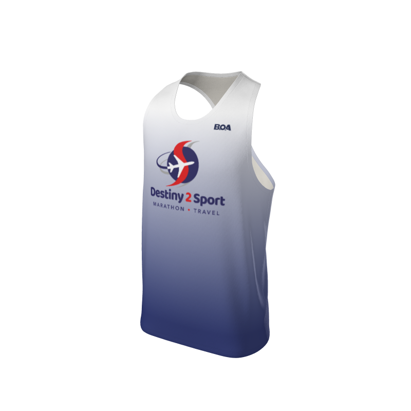 Men's Custom Fade Custom Men's Standard Racerback Singlet. (x 1)
