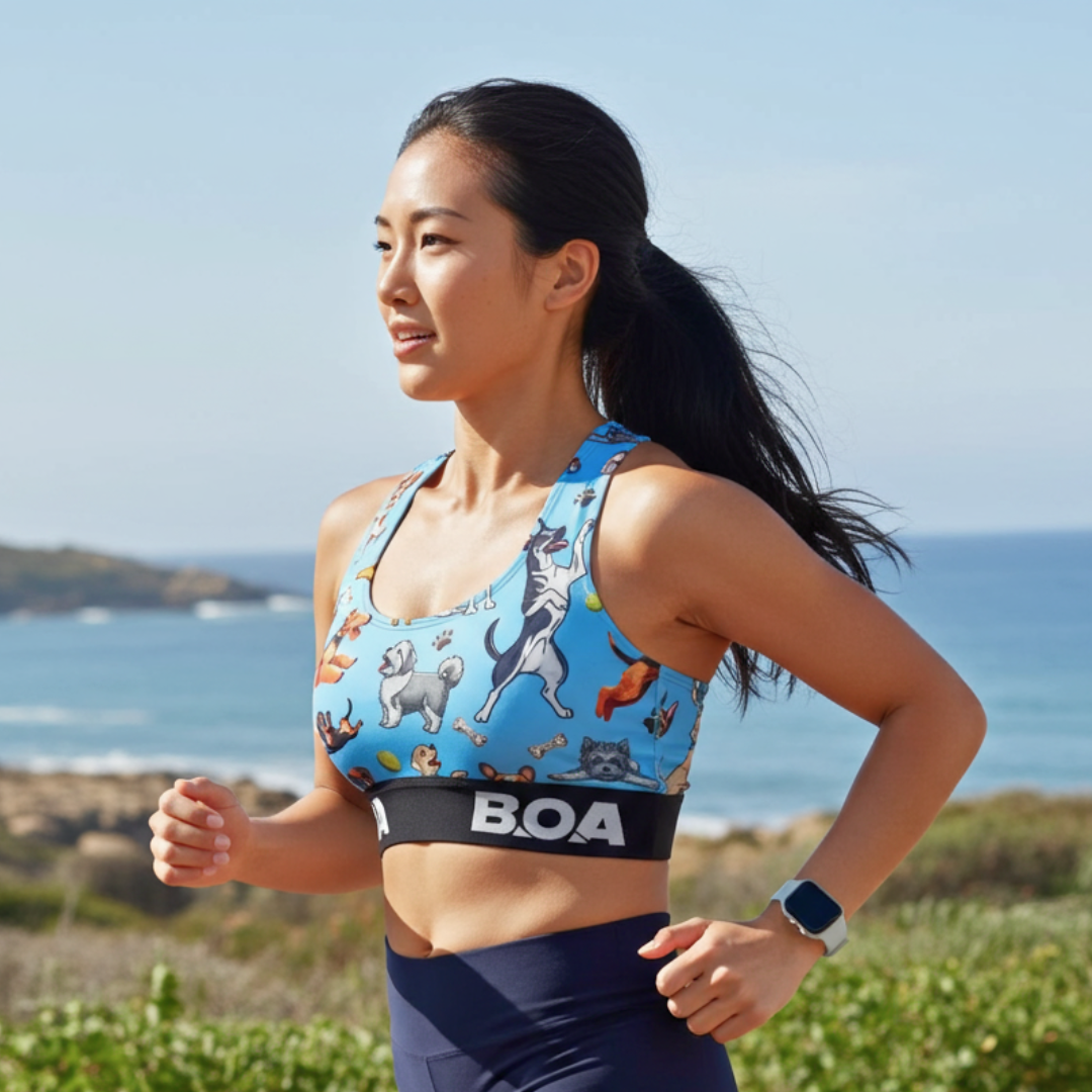 Women's Fly Sports Bra - Bestie Blue