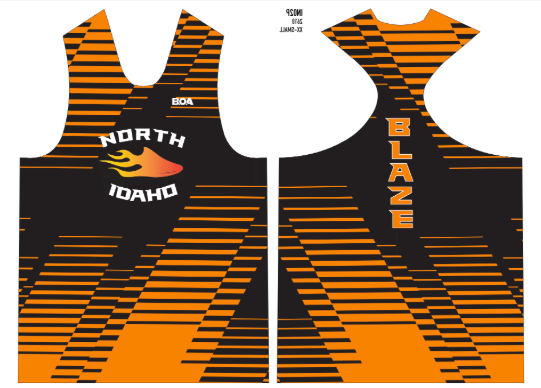 Unisex Custom Vapor Lite Youth Singlet - IN02M-NIdahoBlaze