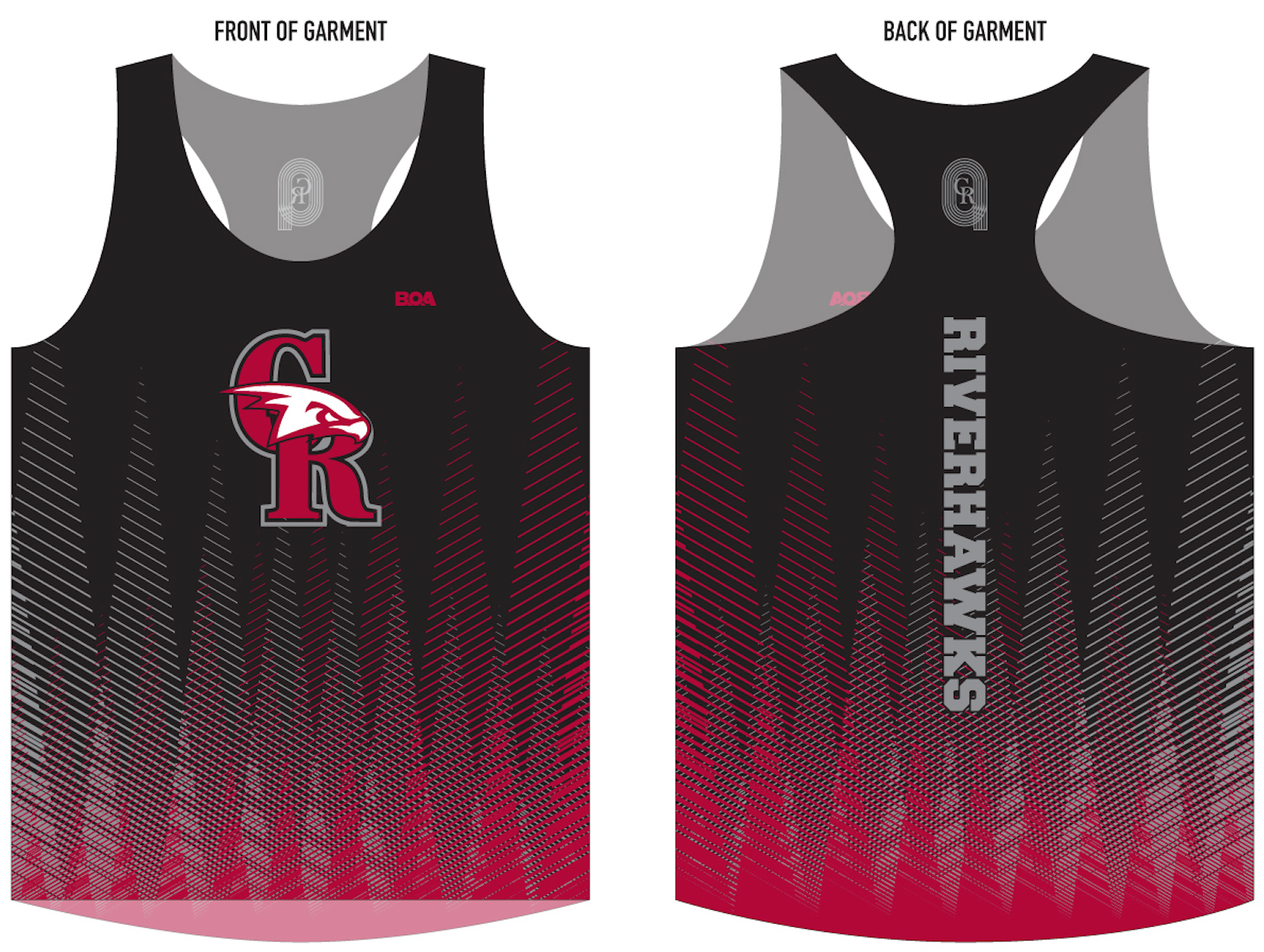 Women's Custom Canyon Ridge Competitor Lite Singlet