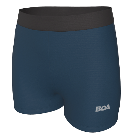 Women's Custom Fly Fit Short - Navy Blue