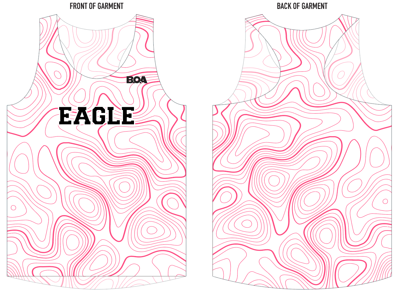 Women's Custom Vapor Lite Interval Singlet - TP02J-Inter HamptonN