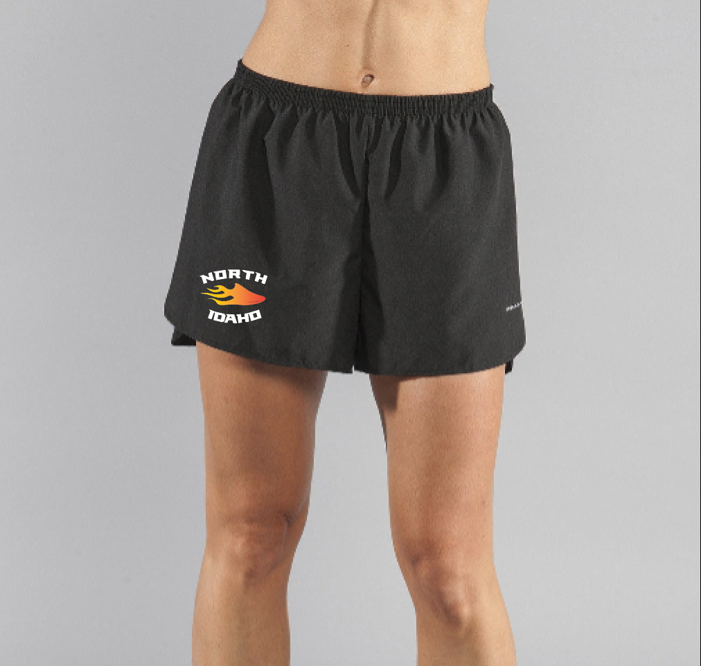 Womens Custom North Idaho Blaze 1.5" Half Split Shorts