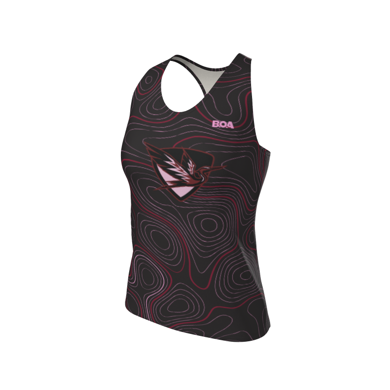Women's Custom Topographic Custom Women's Standard Interval Singlet. (x 10)