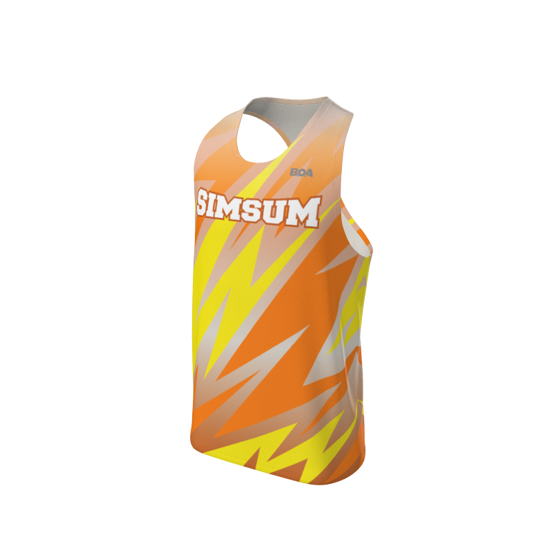 Men's Custom Bolts Custom Men's Premium Racerback Singlet. (x 1)
