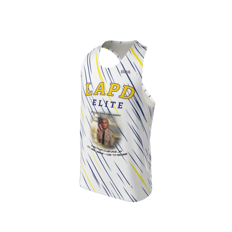 Men's Full Custom Uniforms Warp Speed Custom Men's Premium Racerback Singlet. (x 1)