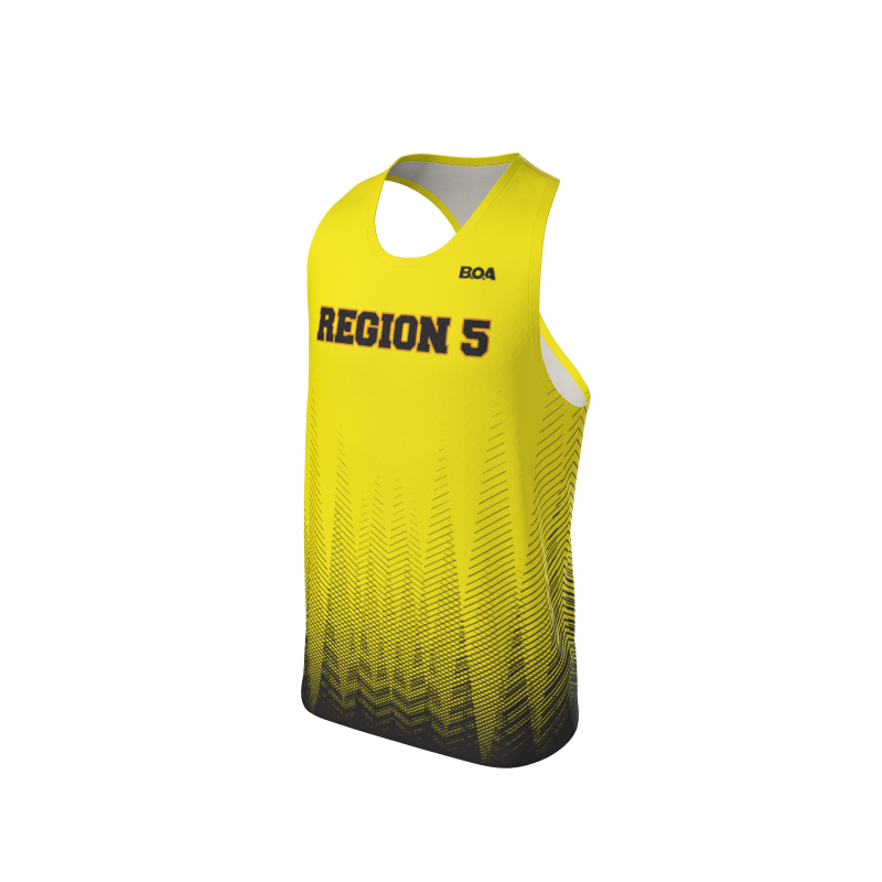 Men's Full Custom Uniforms Slash Custom Men's Standard Racerback Singlet. (x 5)