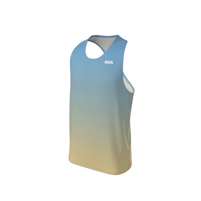 Men's Custom Fade Custom Men's Premium Racerback Singlet. (x 1)