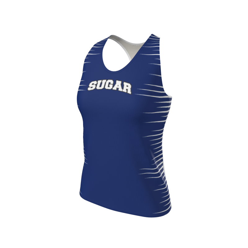 Women's Full Custom Uniforms Cage Custom Women's Premium Interval Singlet. (x 10)