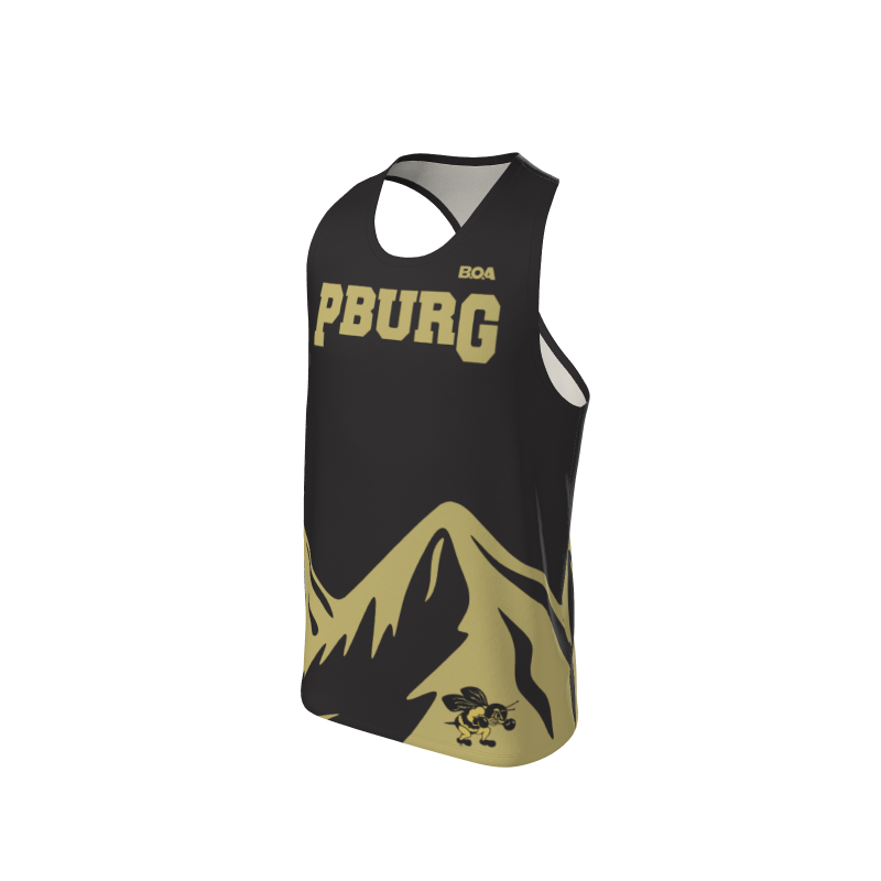 Men's Full Custom Uniforms Mountains Custom Men's Standard Racerback Singlet. (x 90)