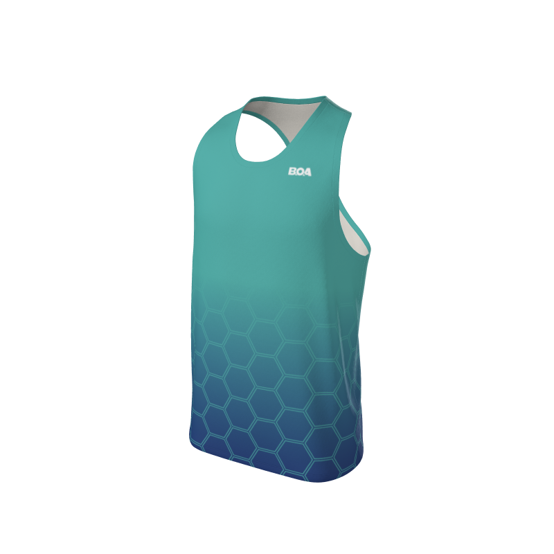 Men's Custom Hex Custom Men's Premium Racerback Singlet. (x 3)