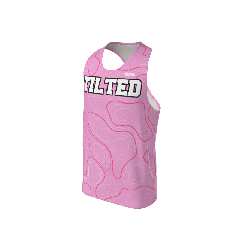 Men's Custom Topographic Custom Men's Standard Racerback Singlet. (x 2)