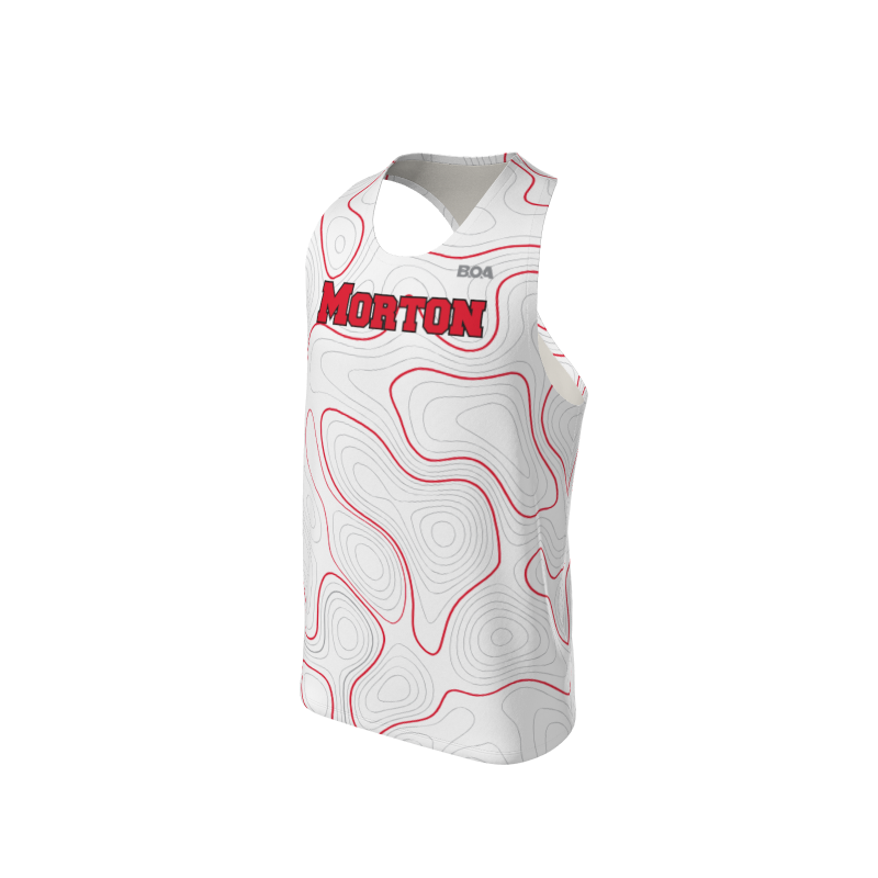 Men's Custom Topographic Custom Men's Premium Racerback Singlet. (x 14)