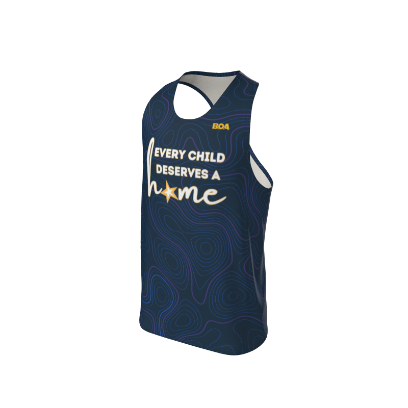 Men's Full Custom Uniforms Topographic Custom Men's Premium Racerback Singlet. (x 1)