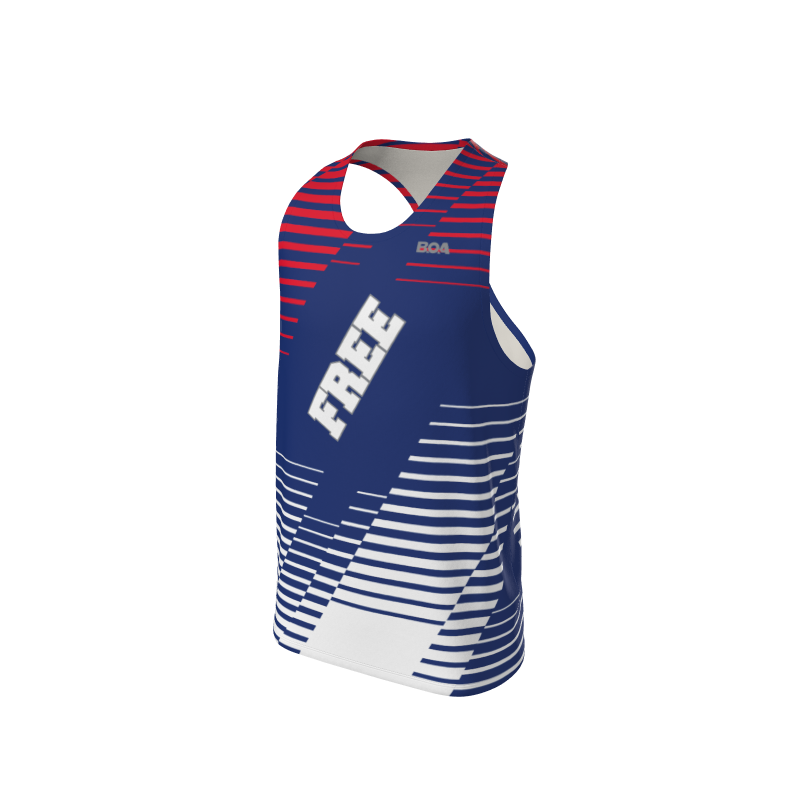 Men's Full Custom Uniforms Interval Custom Men's Premium Racerback Singlet. (x 1)