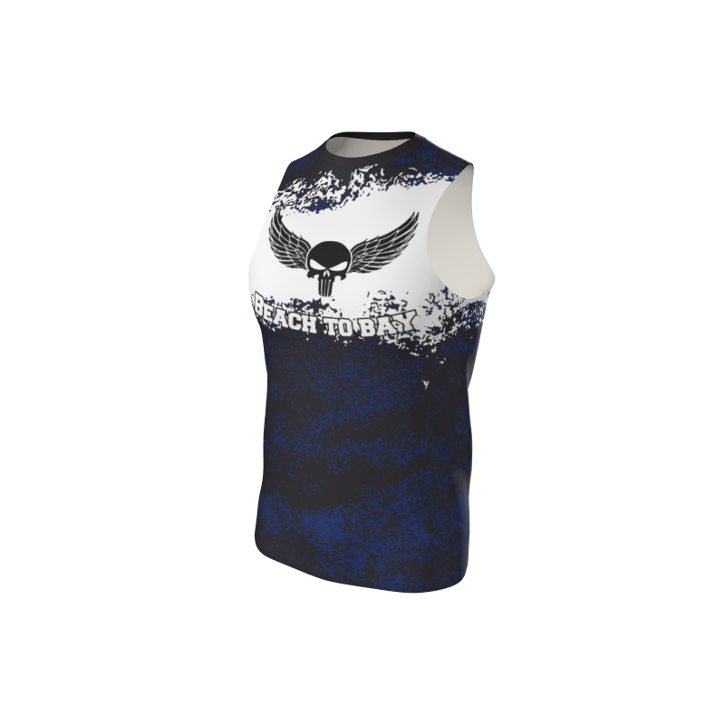 Men's Full Custom Uniforms Haze Custom Men's Premium Sleeveless Fitted Singlet. (x 6)