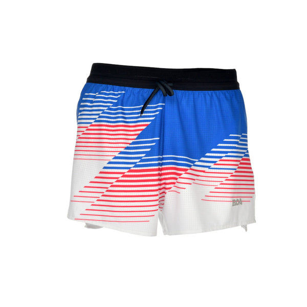 Men's AeroPro 3" Half Split Shorts- TEAM USA